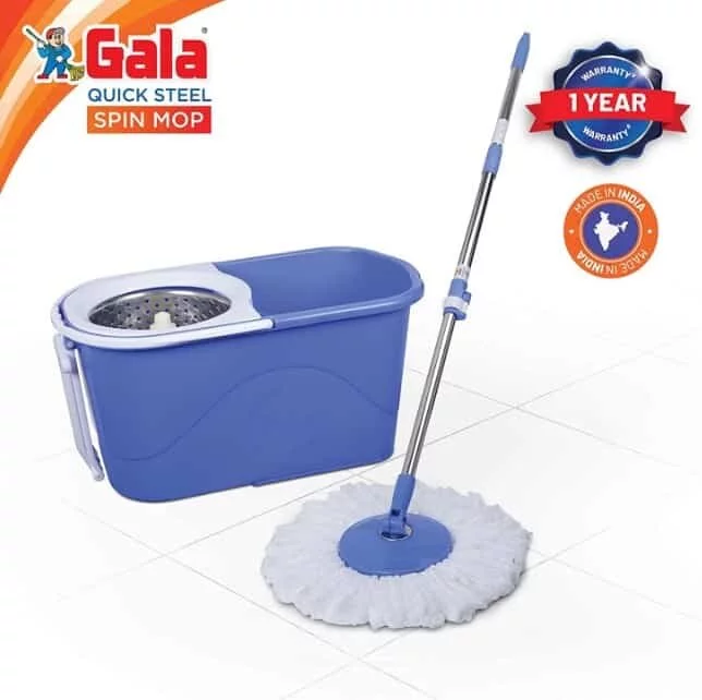 Gala e-Quick Spin Mop Stainless Steel